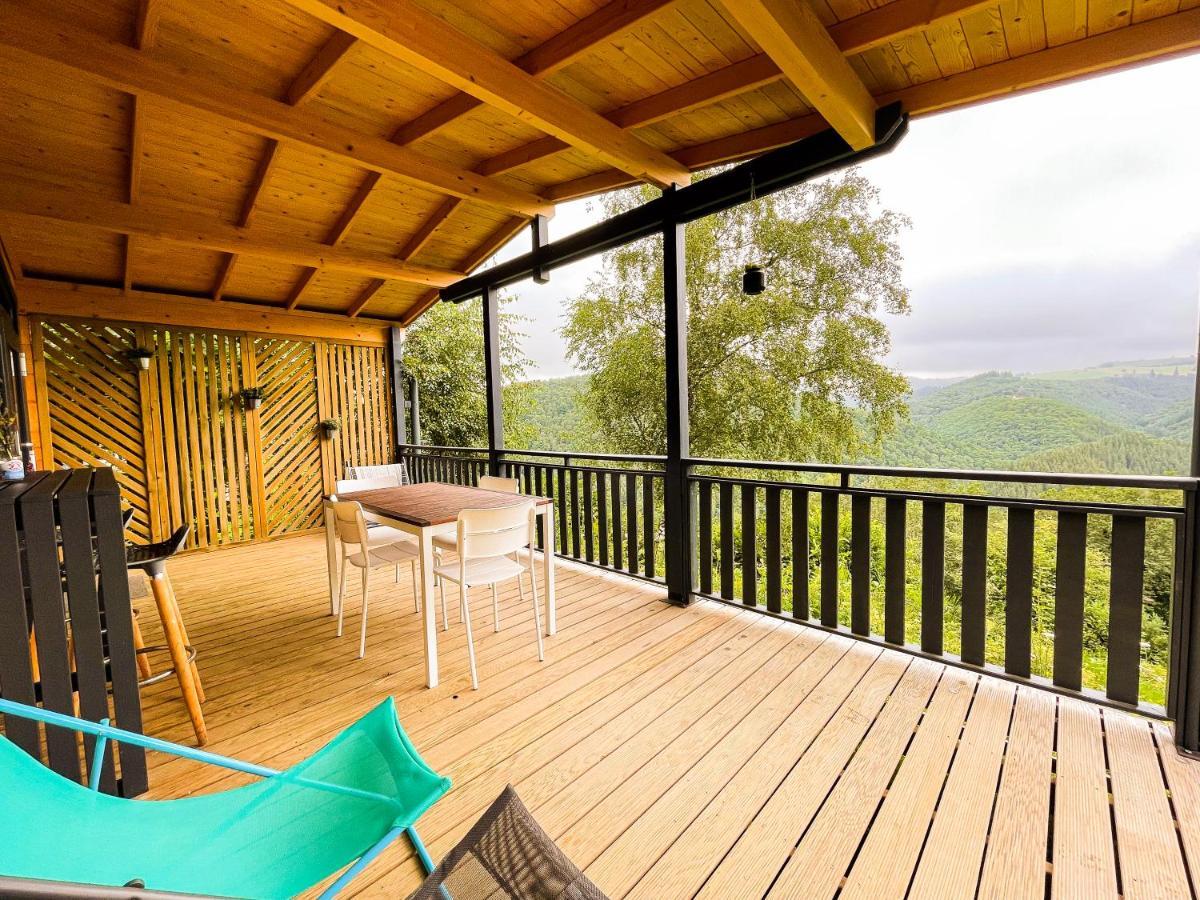 Chalet Nature Sur La Vallee De La Truyere Neuvéglise Exterior foto